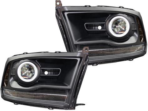 2012 ram with rambox option. 2014 RAM 1500 Headlights | 2013-2017 RAM 1500 Led Halo ...
