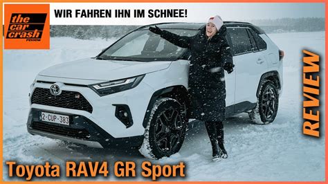 Toyota Rav4 Gr Sport Im Test 2023 Wir Fahren Den Hybriden Im Schnee
