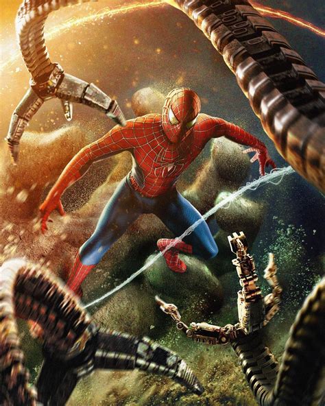 Heroic Hollywood On Instagram “incredible Spidermannowayhome Poster For Tobey Maguires Spider