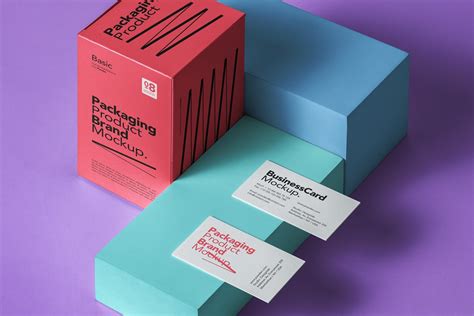 Product Packaging Box Psd Mockup Download For Free