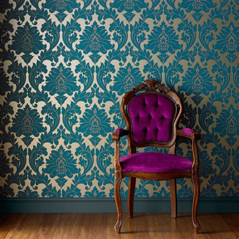 The widest choice of wallpapers online. Create a French-inspired room with vintage wallpaper ...