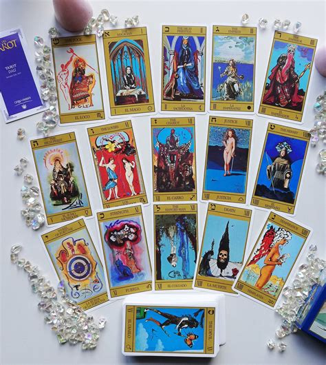 Vintage Salvador Dali Tarot Cards Universal Dali Tarot Etsy