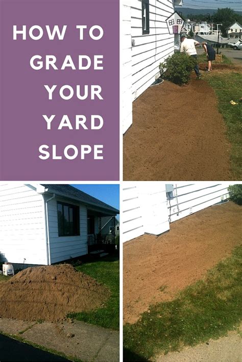 Every type of drain requires a trench, and every drainage trench must slope away from your garden. Yard Grading 101: How to grade a yard for proper drainage | Pretty Purple Door