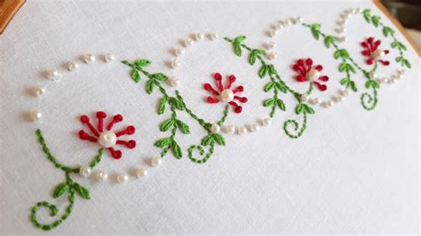 68 Simple Basic Hand Embroidery Designs With Simple Design Sample