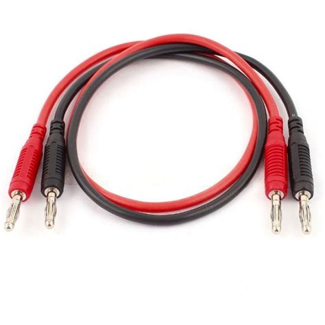 Patch Cord 4mm Red Black Pair 1m Length Buy Online At Low Price
