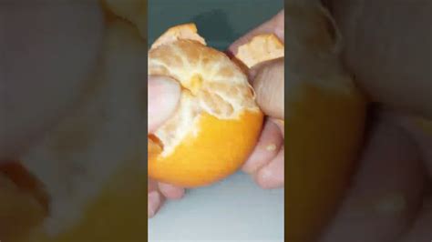 How To Peel Orange Asmr Shorts Orange Asmrsounds Peeling Fruitcutting Fruit Asmr How