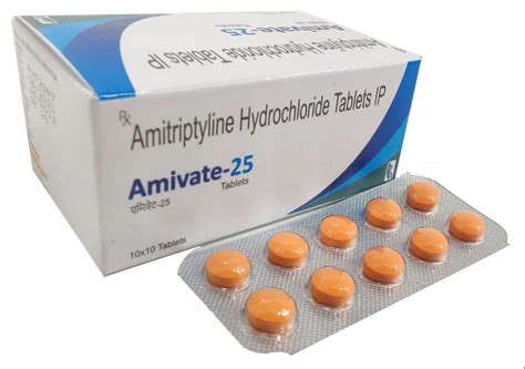Amitriptyline Tablets Bp 25 Mg At Rs 1350box Panchkula Id 23705312430