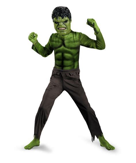 Hulk Avengers Kids Costume Boy Movie Costumes