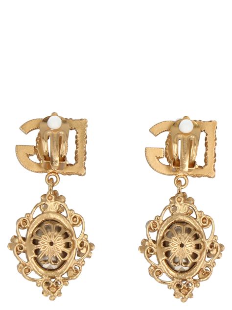 Dolce And Gabbana Dolce And Gabbana Earrings Gold 11016067 Italist