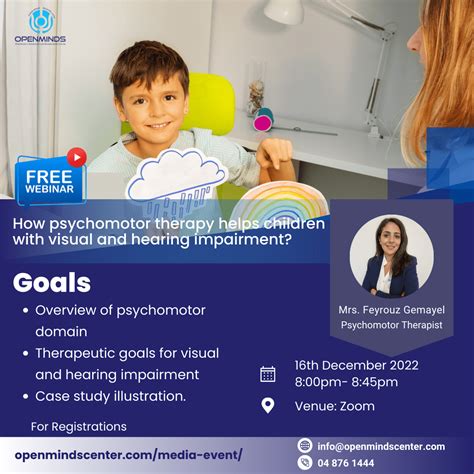 Psychomotor Therapy Helps Children With Visual And Hearing Impairments