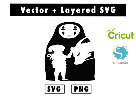 Spirited Away Svg And Png Files For Cricut Machine Anime S Inspire Uplift