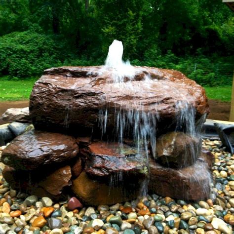 Stunning Front Yard Rock Garden Landscaping Ideas Rock Garden Landscaping Water Fountains