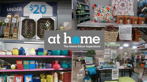 At Home Store Home Decor Come With Me Youtube