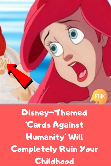 These versions, cards against disney, take the naughty, dirty hilarity from cards against humanity, and places it all within the world of your favorite disney movies. Disney-Themed 'Cards Against Humanity' Will Completely Ruin Your Childhood | Themed cards, Cards ...