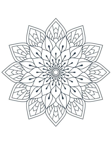 Le coloriage de mandala possède de nombreuses vertues thérapeutiques : Coloriage mandala artherapie à imprimer gratuit | Mandala ...