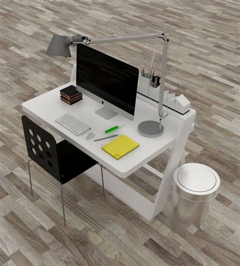 Office Desk 3d Model Turbosquid 1239542