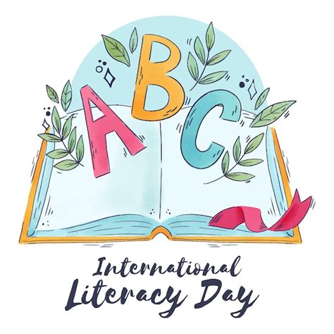 Premium Vector International Literacy Day