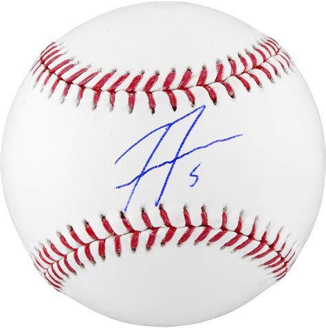 Freddie Freeman Atlanta Braves Autographed Baseball