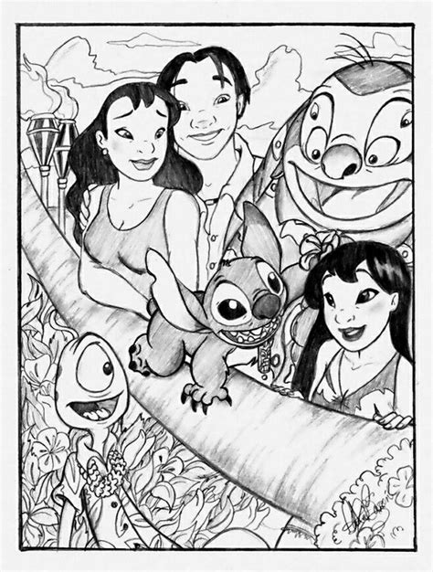Lilo And Stitch Disney Art Disney Fan Art Disney Art Drawings