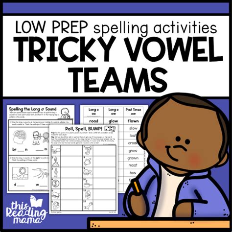 Tricky Vowel Team Spellings This Reading Mama