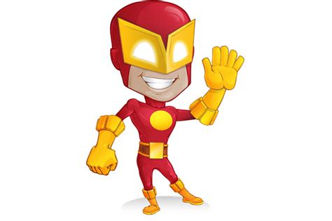Superhero Vector Character - Vector Characters