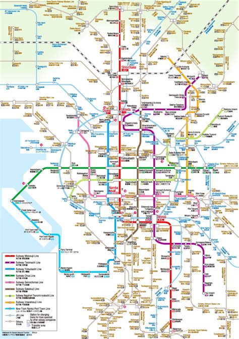 Osaka Metro Map
