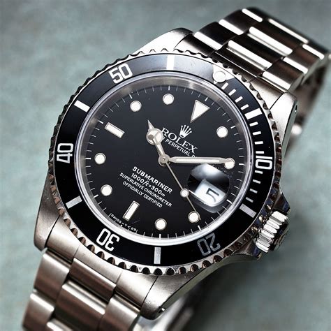Rolex Oyster Perpetual Date Submariner Ft M Swiss T