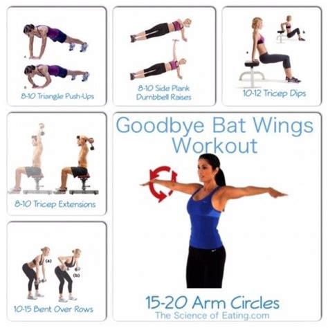 Pin By Stephanie Schuh On Fitness In 2020 Wings Workout Underarm