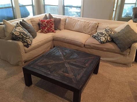 Put away magazines, coasters, remotes, and other living room essentials and keep everything nice. This square rustic coffee table was hand crafted by Dallas ...