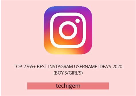 Some ideas for your instagram name. 2765+ Best Instagram Usernames Idea's January 2020 (Boy's ...