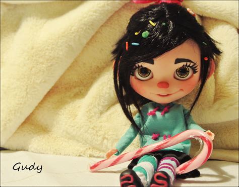 Vanellope Von Schweetz Doll Basaak Doll Custom By Gudy Disney