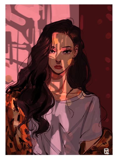 Hwasa Mamamoo Fanart Girls Cartoon Art Anime Art Girl Pretty Art