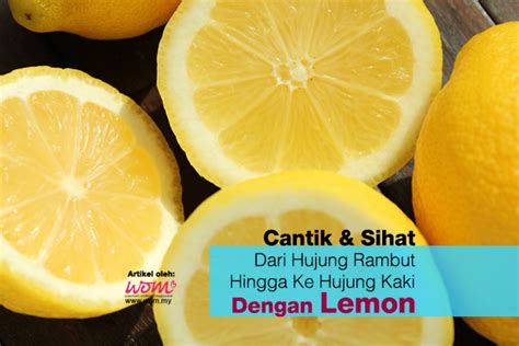 Buah lemon memang sudah dikenal akan khasiatnya yang beragam. Kebaikan Lemon | Women Online Magazine