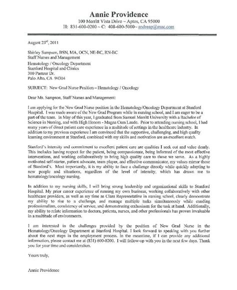 How to write a nursing cover letter. Oncology Nurse Resume Cover Letter | Oncology nursing ...