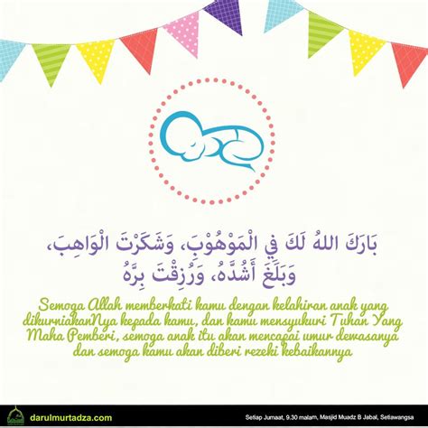 Bertumbuh dalam damai dan cinta allah. Kepentingan memberi nama, mendidik anak dan berdoa ...