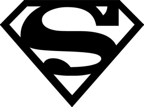 Superman Logo Outline - Cliparts.co