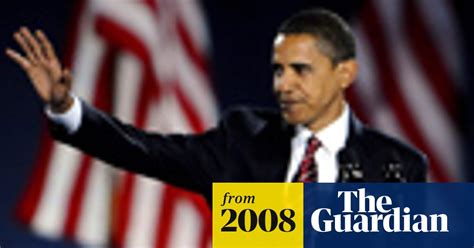 Barack Obama Gives His First Speech After Being Elected Us President