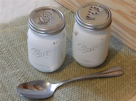 Mason Jar Salt And Pepper Shakers For Diyers