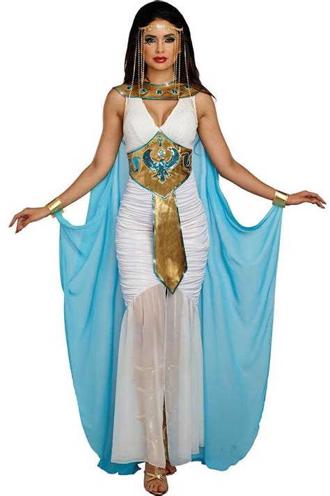 Make An Entrance And Enjoy Free Shipping With This Two Piece Queen Of Egypt Costume Featuring A