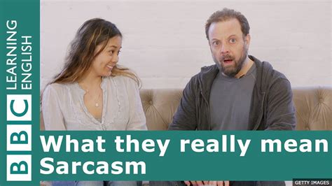 「原來你是這意思？！諷刺篇」 What They Really Mean Sarcasm