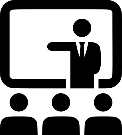 Conference Presentation Svg Png Icon Free Download 454558
