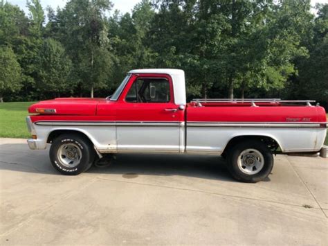 1972 Ford F100 Short Bed Truck Solid Automatic V8 Swb 2 Tone Ranger Xlt