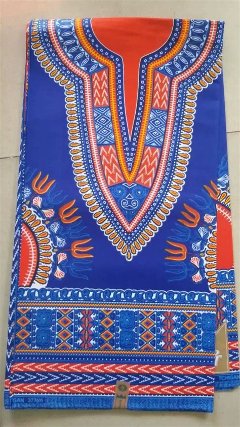 Nigeria Traditional Super Wax Prints Dashiki Fabric African Hollandais 100 Cotton For Clothing