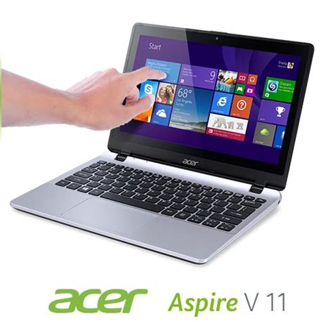 Acer Aspire V 11 V3 112p P994 116 Inch Touchscreen Laptop Cool Silver