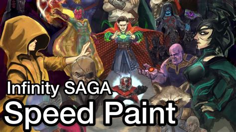 Infinity SAGA - Speed Paint/Procreate - YouTube Procreate digital art | frog love.