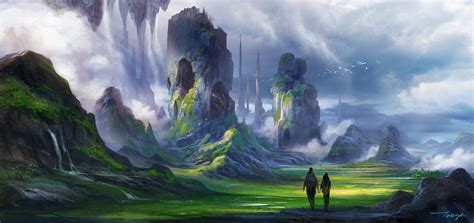 Fantasylandscape Won Jun Tae On Artstation At Artstation