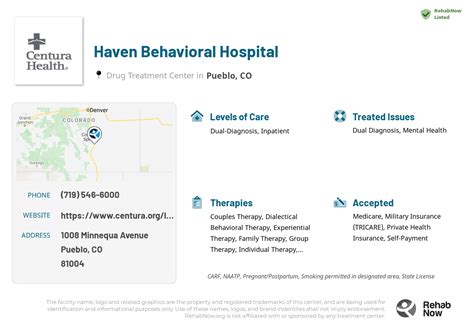 Haven Behavioral Hospital Pueblo Colorado Drug Rehab