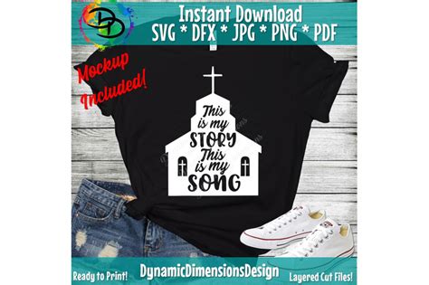 Christian Svg Hymn This Is My Story This Is My Song Svg Bible Verse