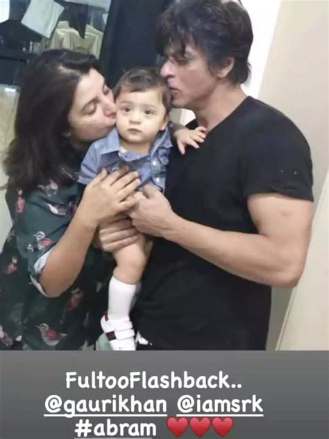 Farah Khan Shares A Precious Throwback Pic Of Shah Rukh Khans Son Abram On His Birthday