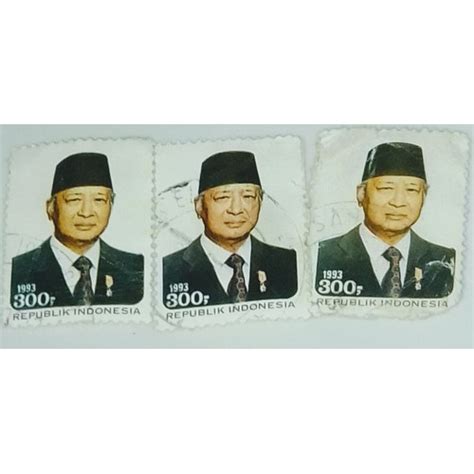 Jual Perangko Republik Indonesia Tahun 1993 Gambar Presiden Soeharto